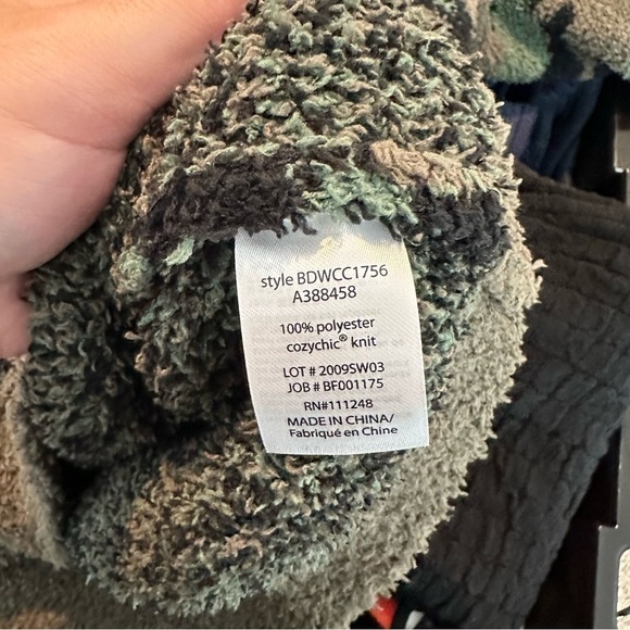 Barefoot Dreams Cozy Chic Camo Printed Chunky Sweater size 2XL - Picture 4 of 4